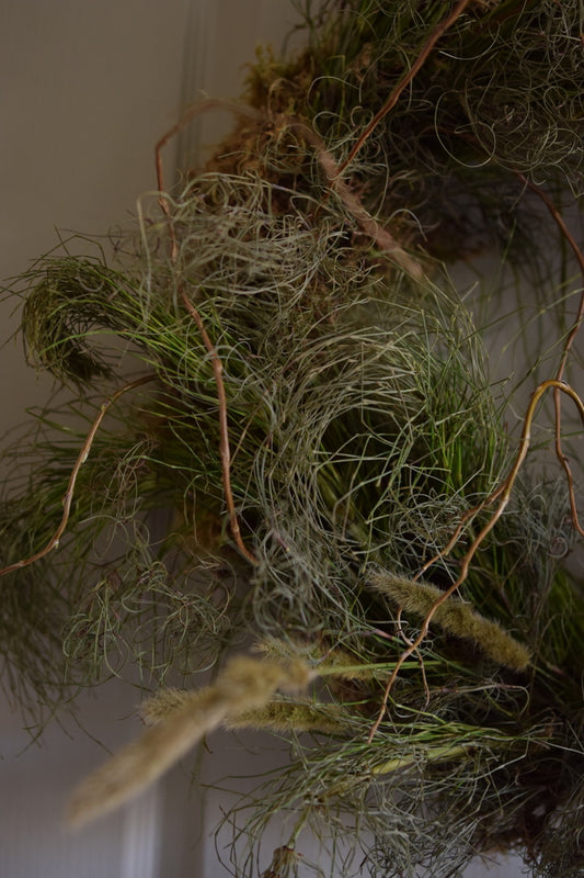 Fall Wreath - Moss & Wild Horsetail